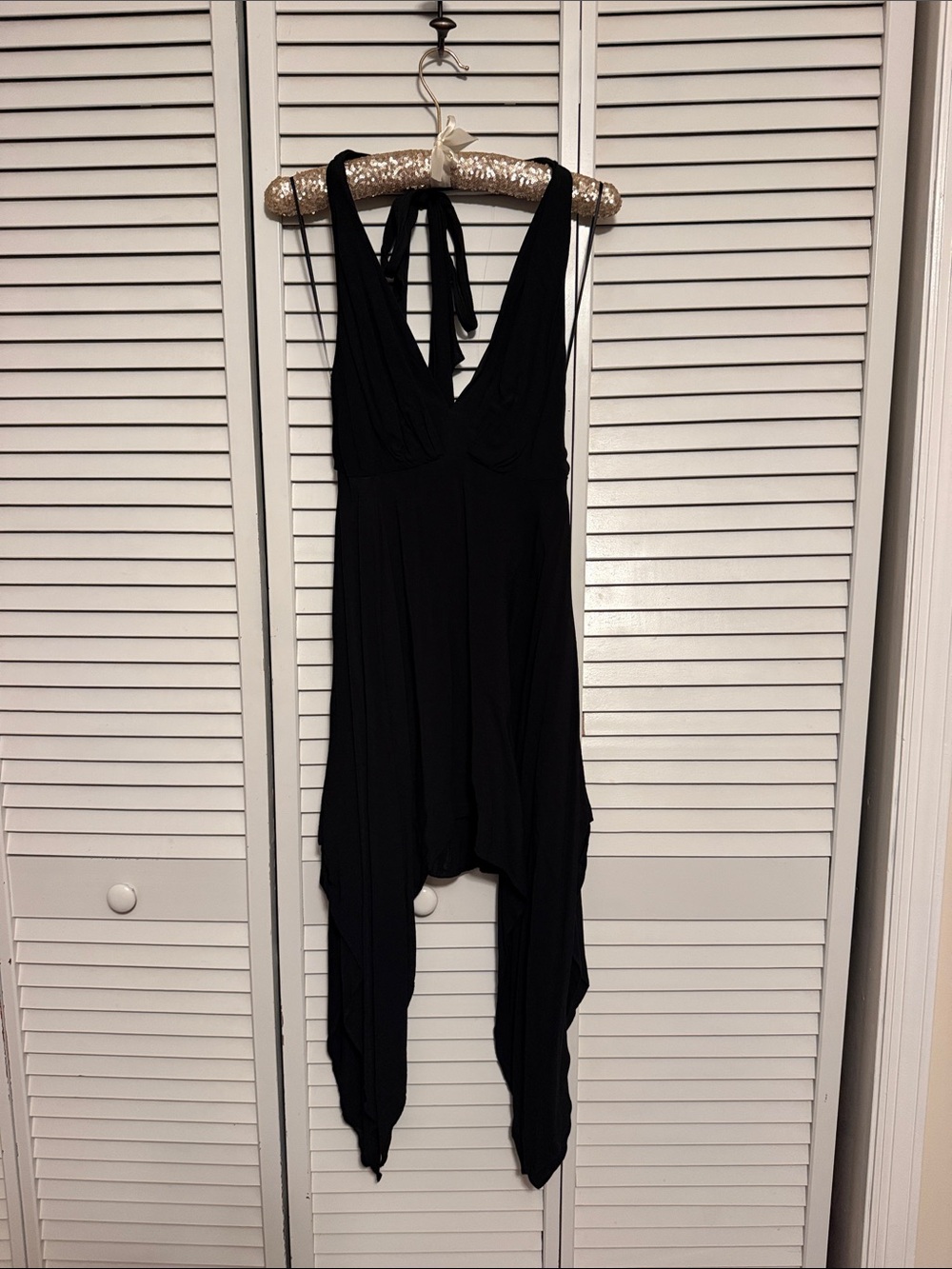 Express Black Halter Neck dress
